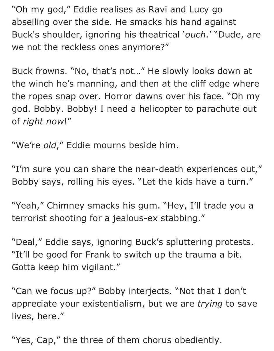 buddiedates's tweet image. giggling at this. me and the gang we’re all suicidal