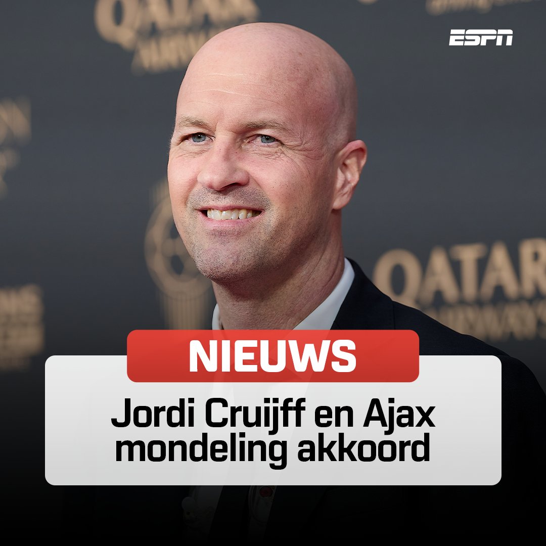 Ajax heeft zijn gewenste kandidaat binnen: Jordi Cruijff wordt de nieuwe technisch directeur in Amsterdam 🤝