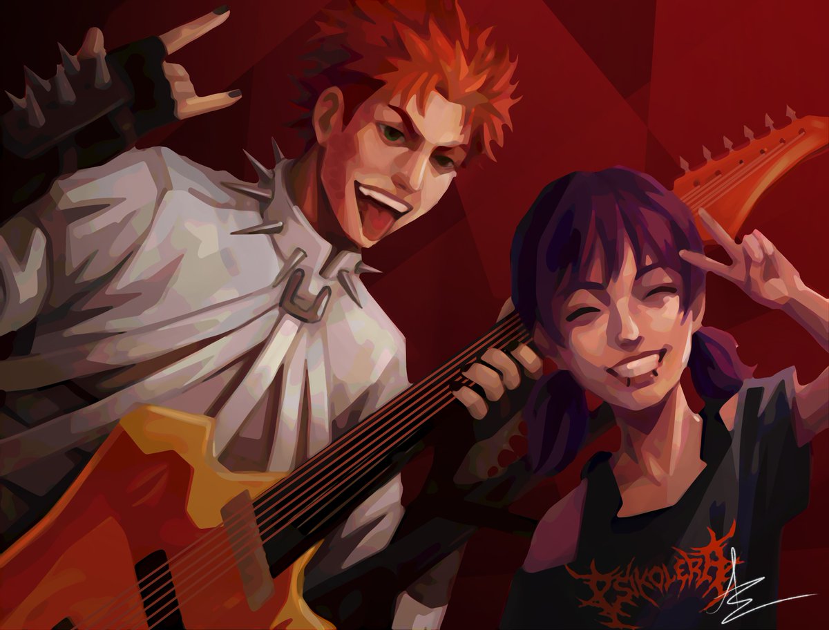 hail_azazel's tweet photo. Universo alternativo onde o mundo é feliz e o #PSIKOLERA pode continuar seus shows.........
#HEXATOMBE #Hexatombefanart https://t.co/QWRCMVsFFO