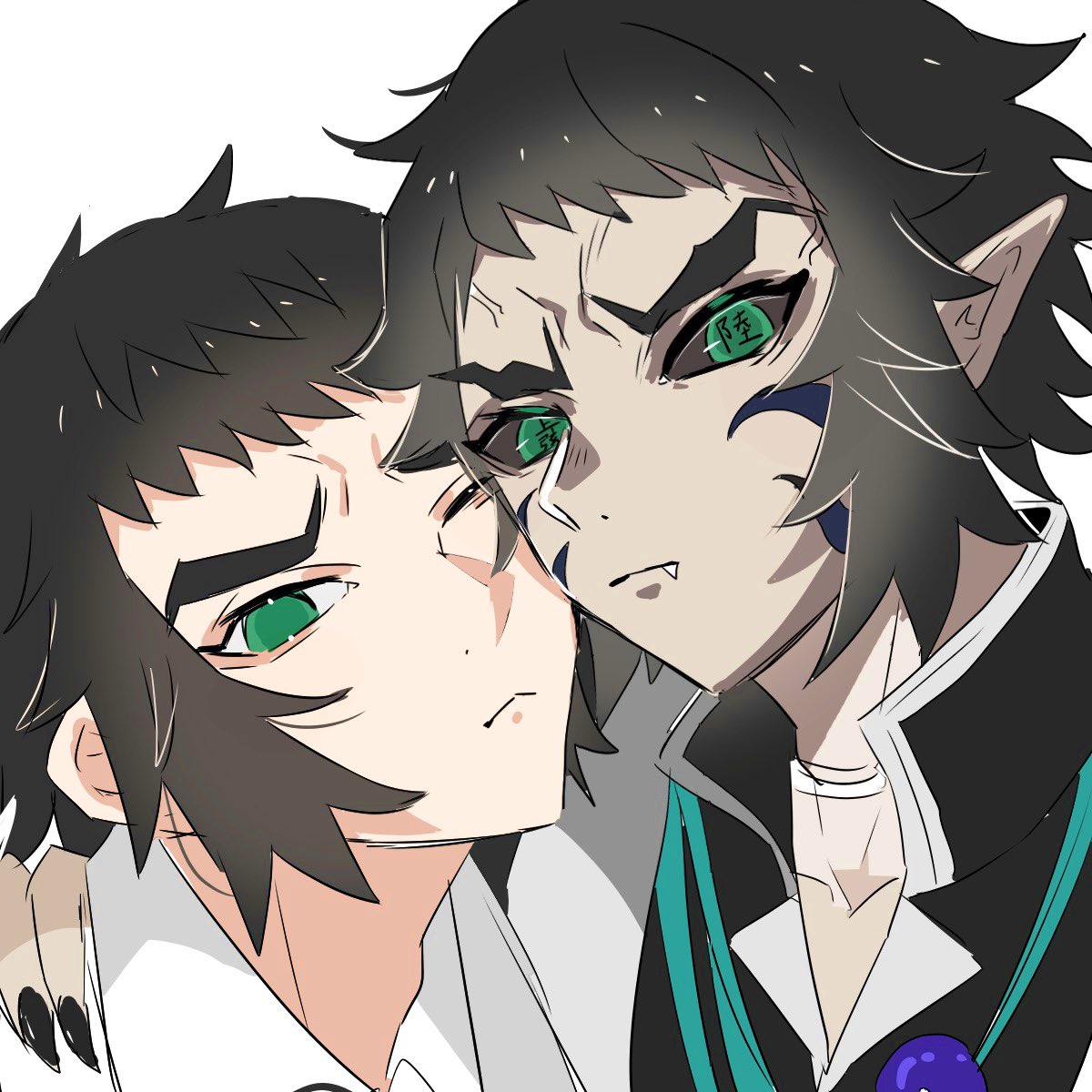 su3su333's tweet image. 👹🍑🍑