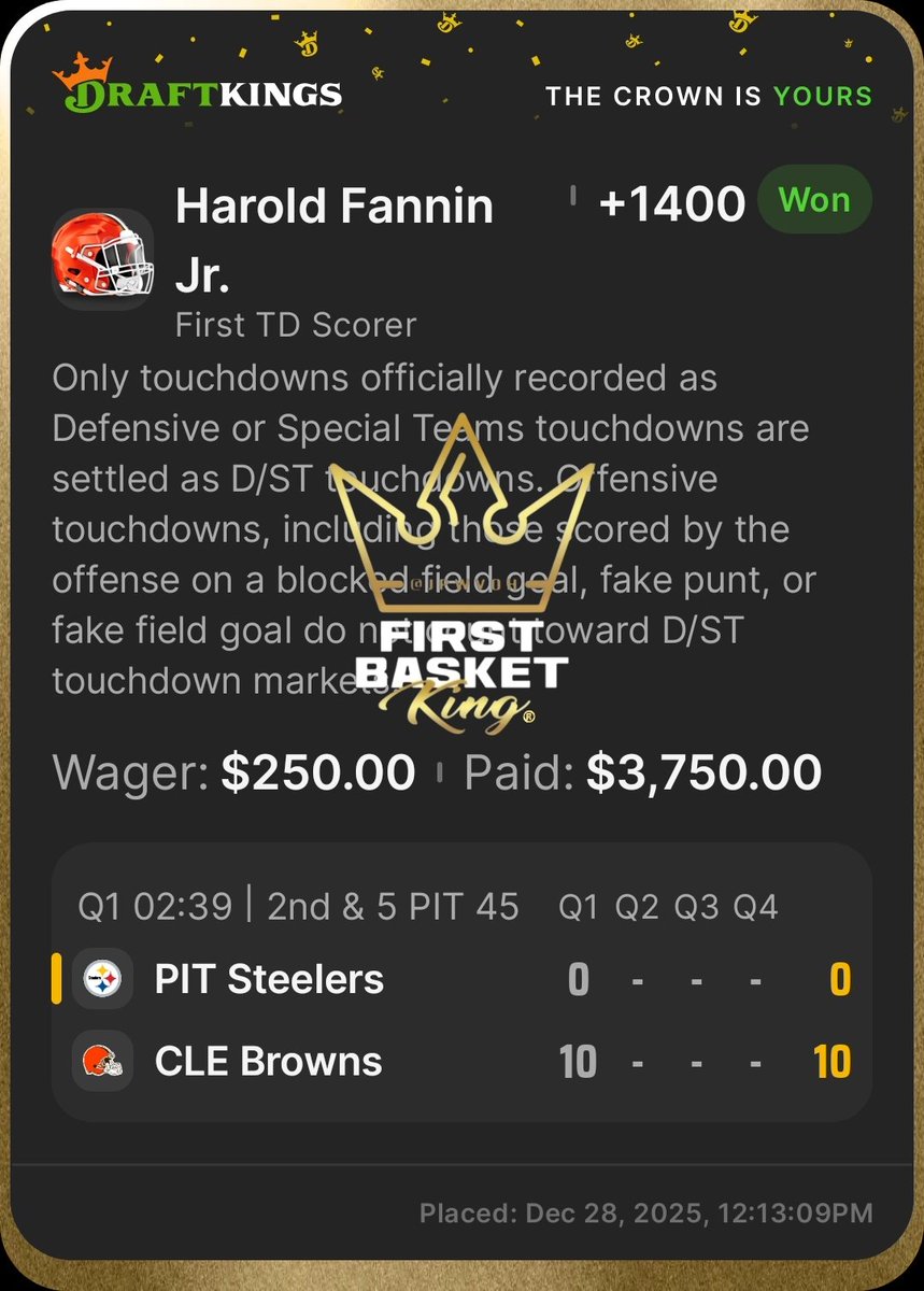 JPWVOH's tweet photo. Harold Fannin Jr. first td! ✅️
#FirstTouchdownKing
https://t.co/hImuAelDY2 https://t.co/gTXxpIy1aK