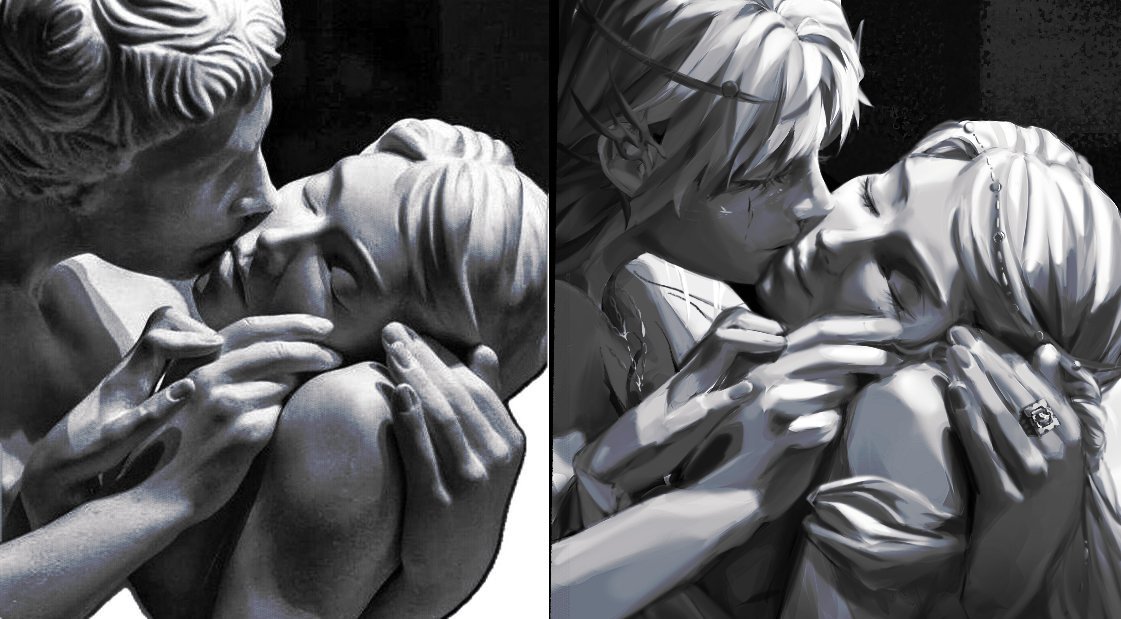 100일 크로키 중 모작 모아보기