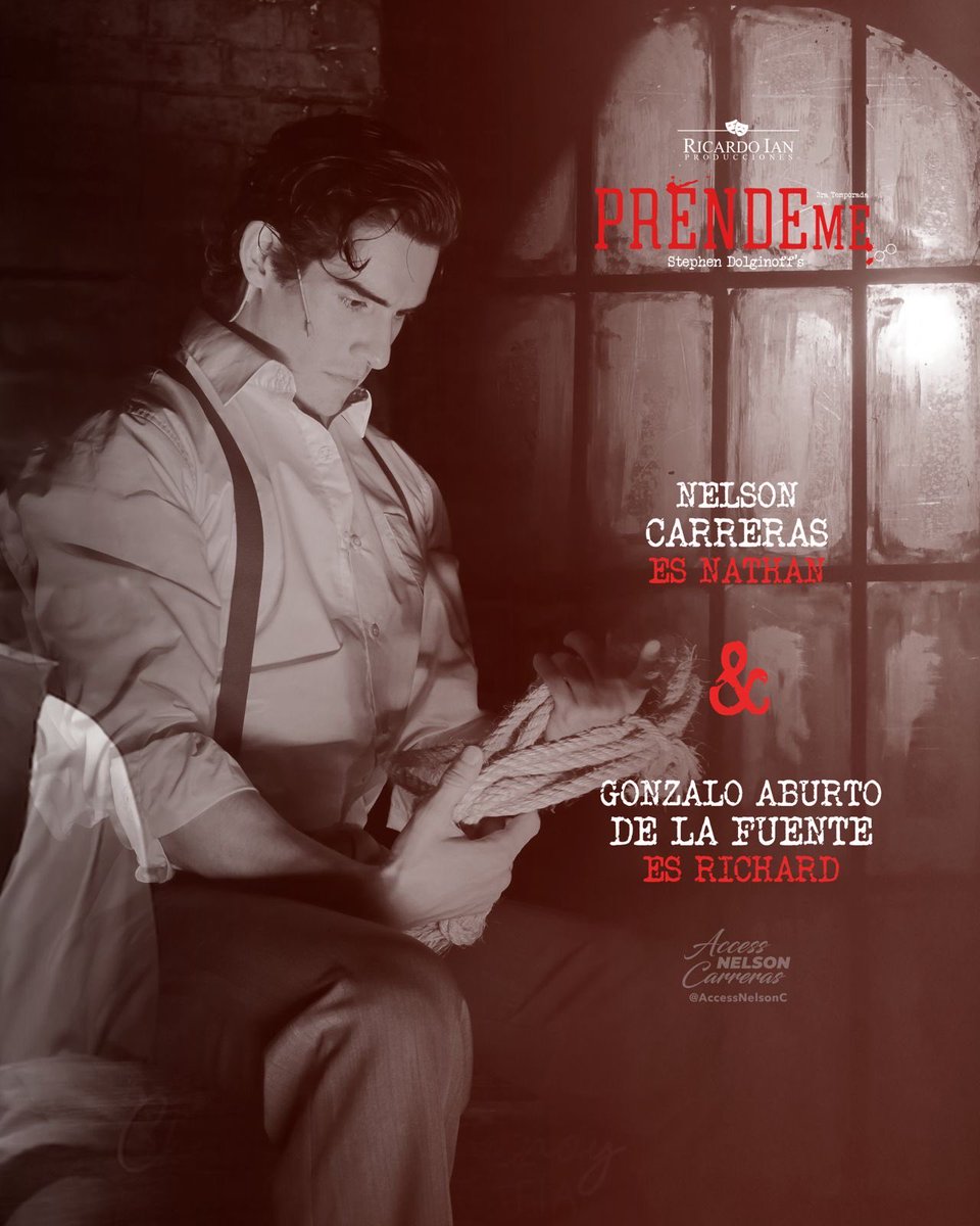 PMexico19670's tweet photo. ¡Última función de @soynelsoncarreras y @gonzalo_aburto en @prendeme_elmusical! 👓🔥

Un cierre imperdible en el Teatro Milán este lunes 29 de diciembre a las 8:45 pm. 🎭

No te quedes fuera de una noche que lo tiene todo para dejarte al borde de tu asiento
 ⁦@Ricardo_IAN⁩ https://t.co/ggGpH9NH7O