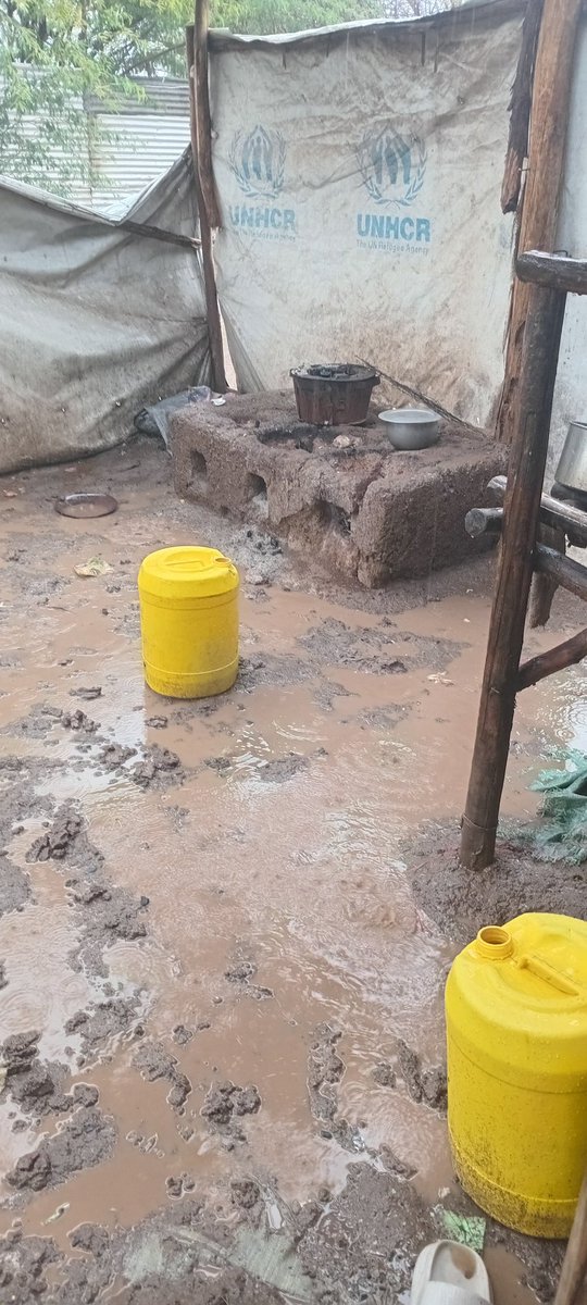 PsalmSamie's tweet photo. Hello friends, this is how bad the rains in kakuma Refugee Camp are ruining the poor lives we live here.
Our poor shelter, shade, kitchen, toilet are all broken down so bad. We need to repair or rebuild them ASAP. We need your help please 🙏. 
Thanks.
https://t.co/oeWW1ro9U9 https://t.co/J5DIDdKmnh