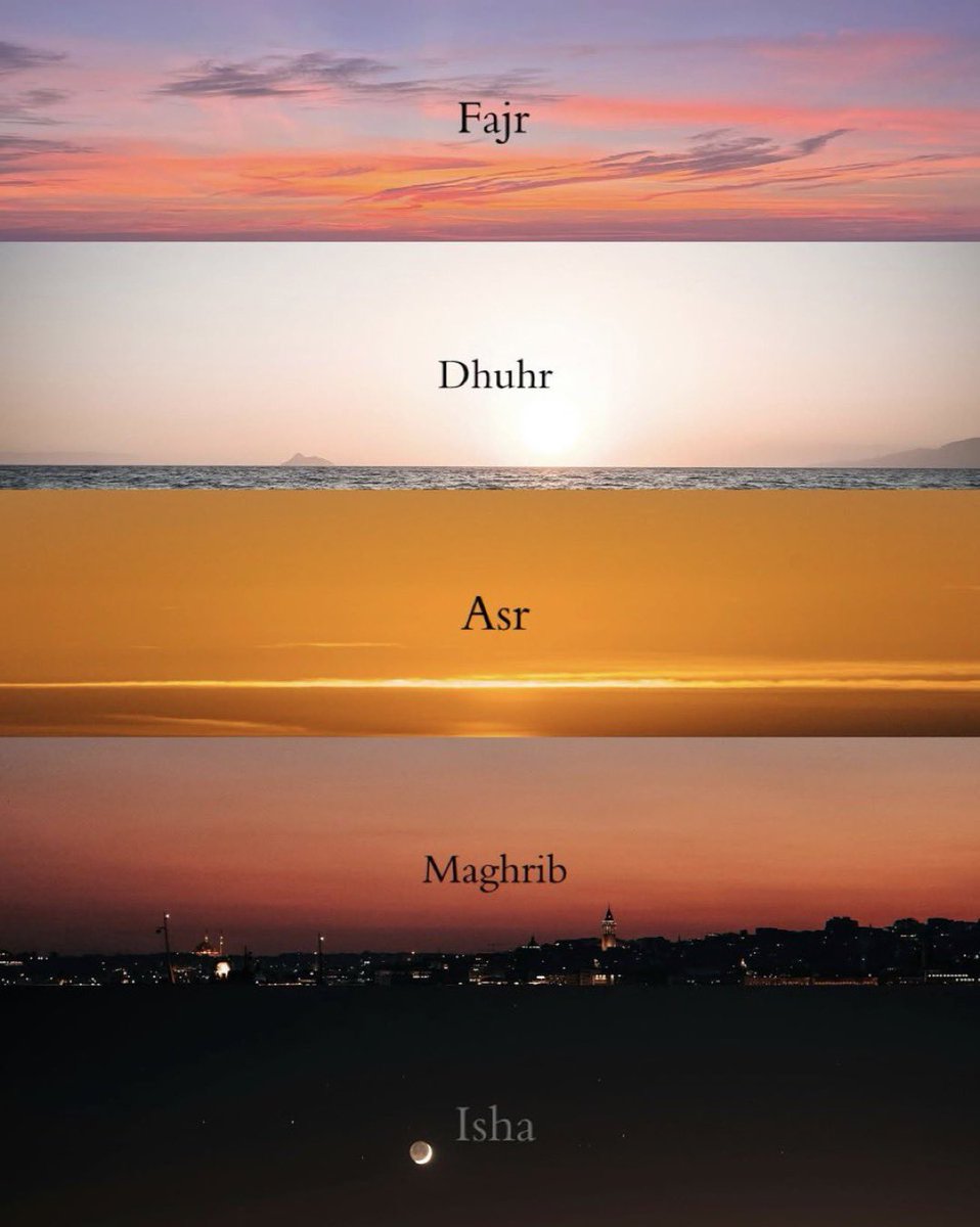 aiishadahir's tweet image. 5 prayers. 5 resets