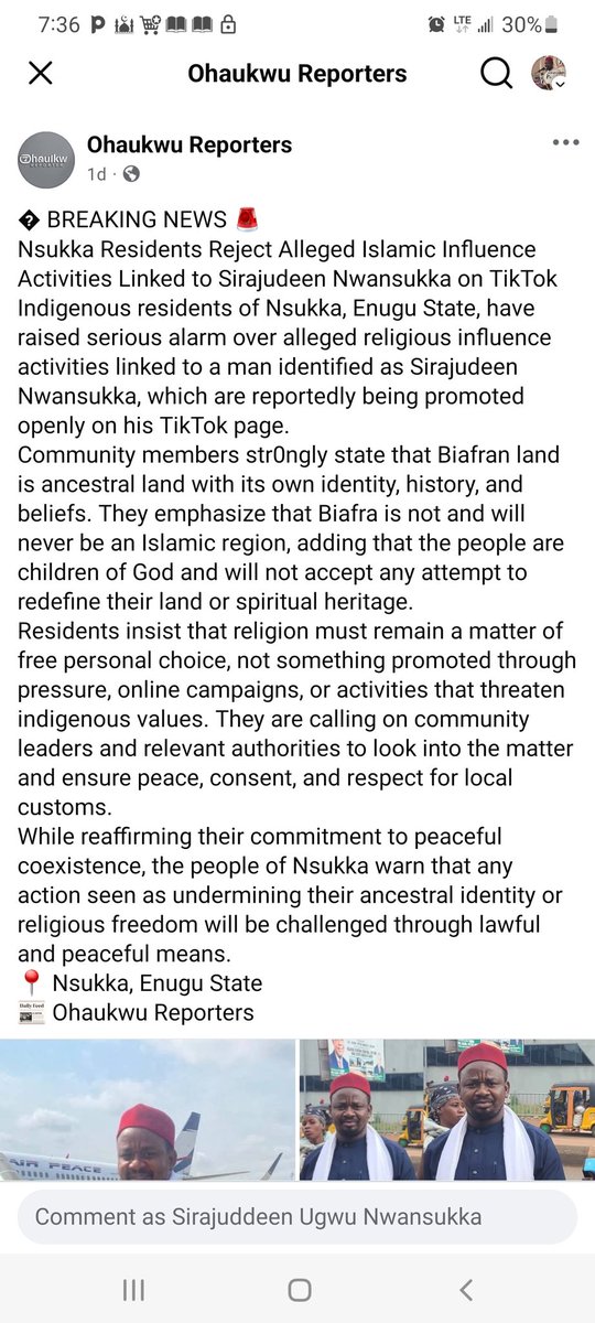 siraj_ugwu's tweet image. This is the highest level of religious intolerance and infringement of fundamental human rights.  May Allah continue to protect us, Ameeen.  
@OfficialDSSNG
@PoliceNG