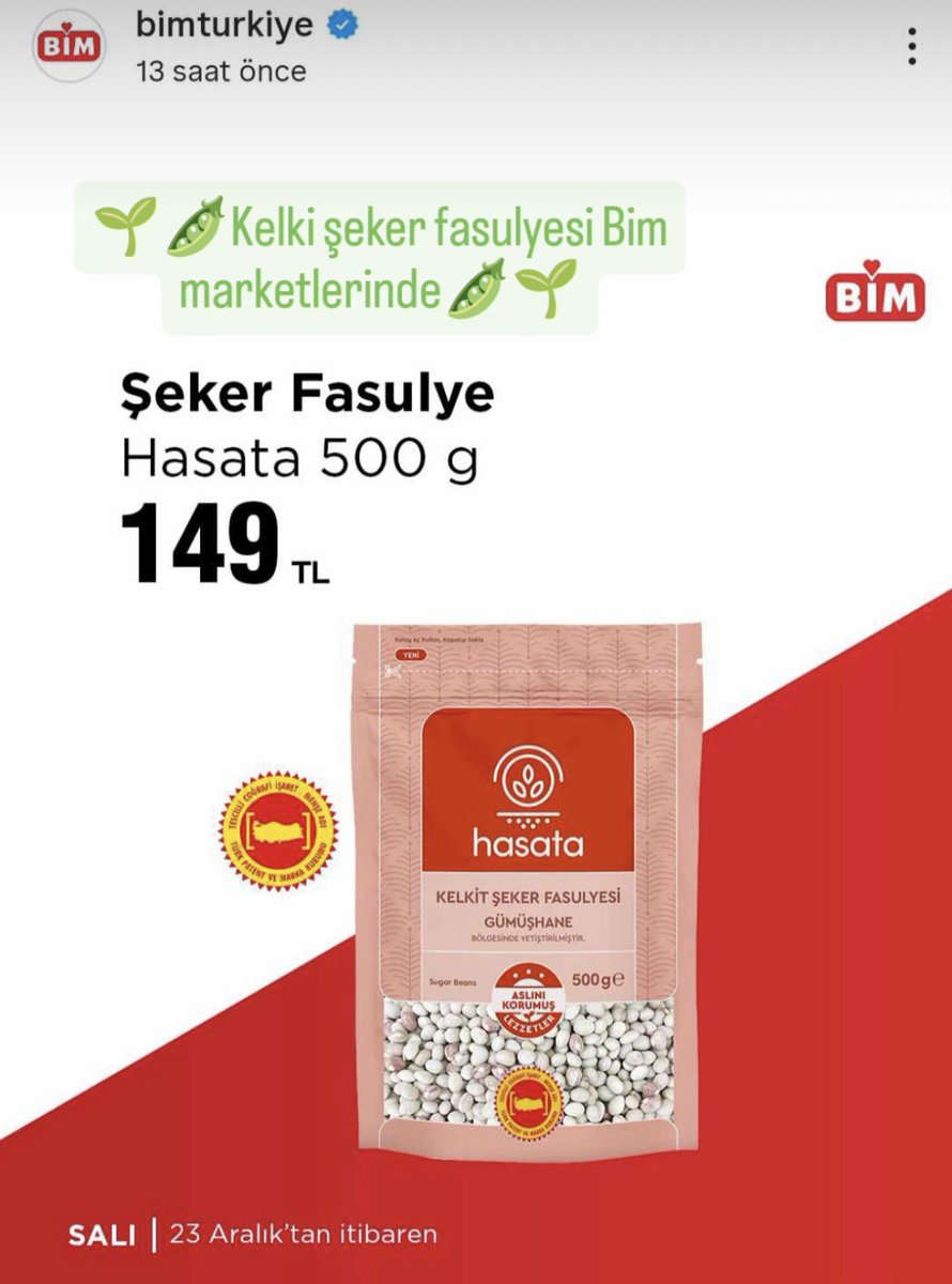 detectorfood's tweet photo. Şeker Fasulye/  500gr 327,95tl
Şeker Fasulye / 500gr 149 tl

Marka Coğrafi işaretli üründen daha değerli 🫣🤔 https://t.co/cQ7VJES18f
