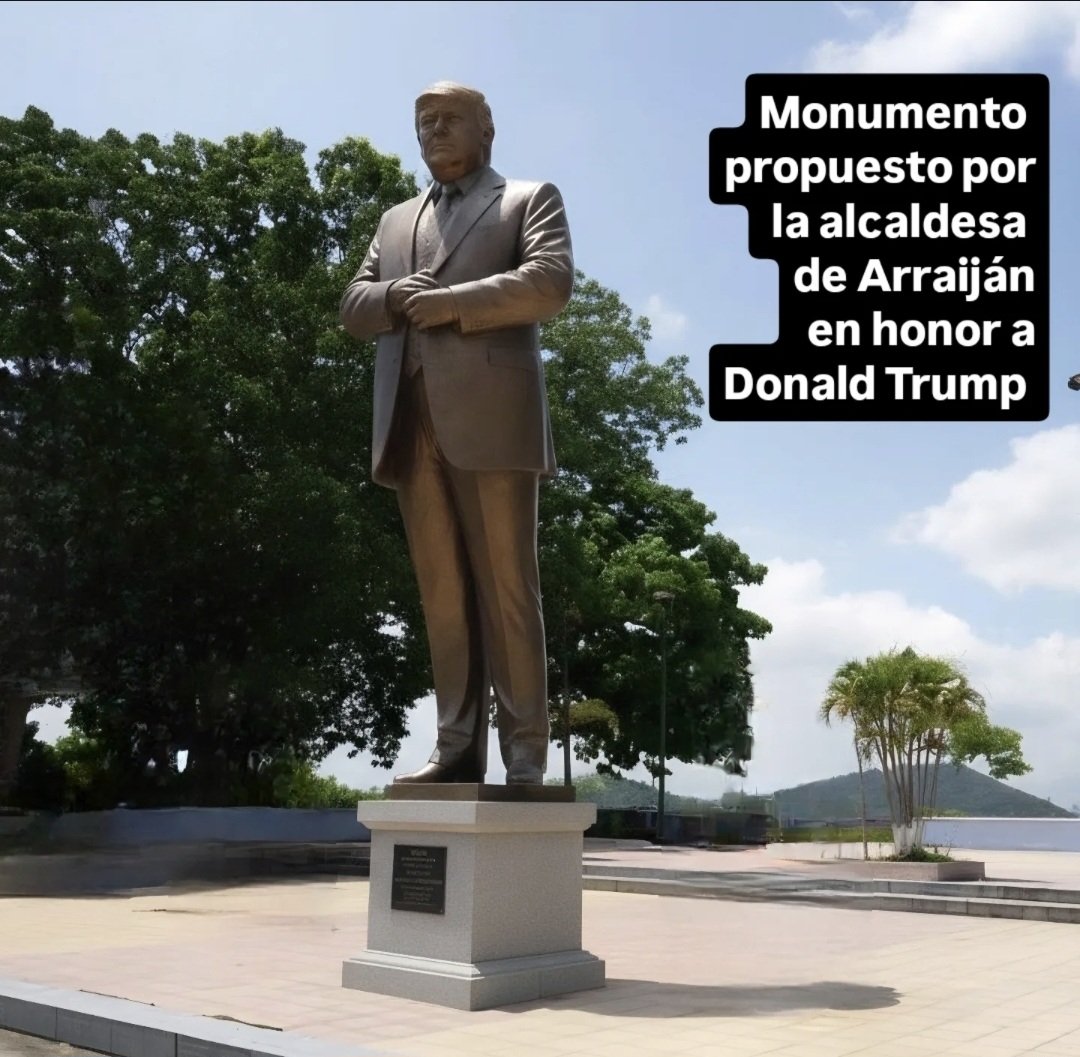 La genial idea de la alcaldesa de Arraiján, para reemplazar el Monumento Histórico de la Etnia China en el Mirador del Puente de Las Américas..

Así quien no le dan su visa gratis para ver a Mickey Mouse. Clase de arrastrada..