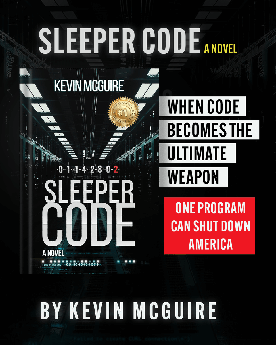 WeBlogBooks's tweet photo. What if the next war has no explosions, only silence?
As systems flicker nationwide, a cyber defense leader hunts an AI weapon that can erase power, water, and trust. By @Chefkevinpcs

Available on - https://t.co/ThKXt5duMa https://t.co/Bvnn18cNRa