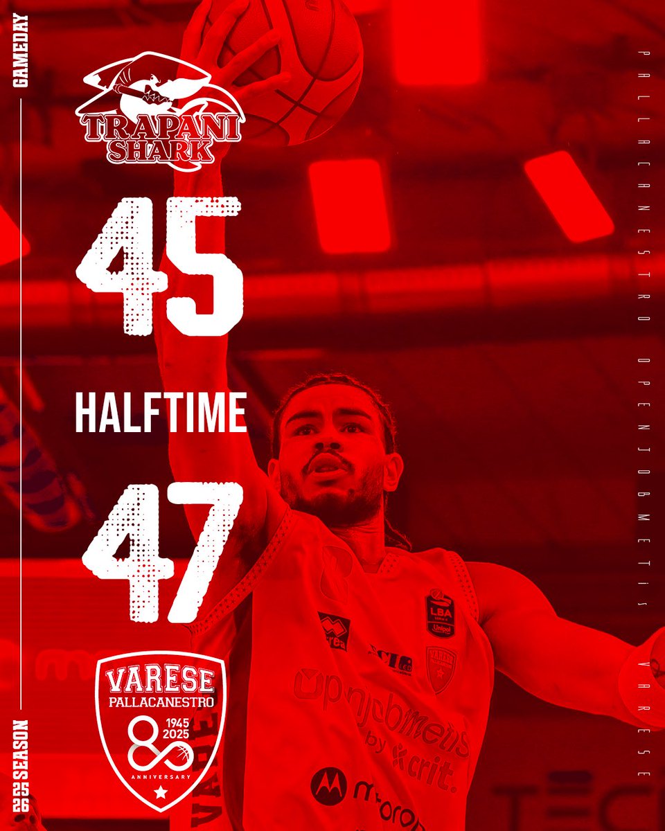 PallVarese's tweet image. Chiudiamo avanti i primi due quarti, forza ragazzi ❤️
#TraVar #NoiSiamoVarese
