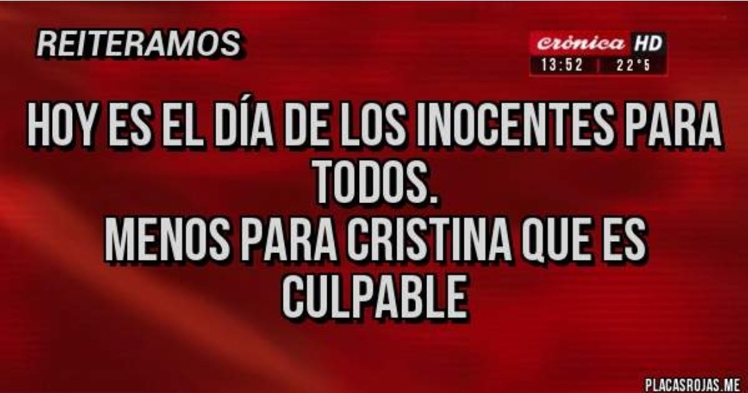 #DiadelosInocentes