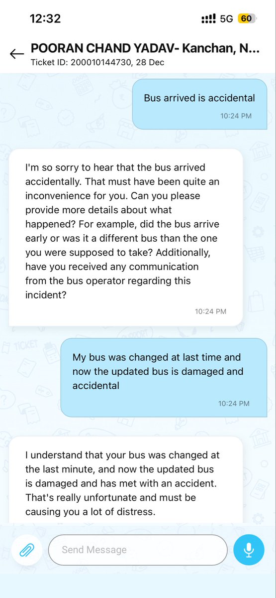 arpbst's tweet image. @Paytm If you can’t use AI to resolve customer grievances, then don’t use it. During an emergency, human support was zero. This is serious negligence endangering passenger safety. Immediate action &amp;amp; full refund expected. #PassengerSafety #ConsumerRights #PaytmFail