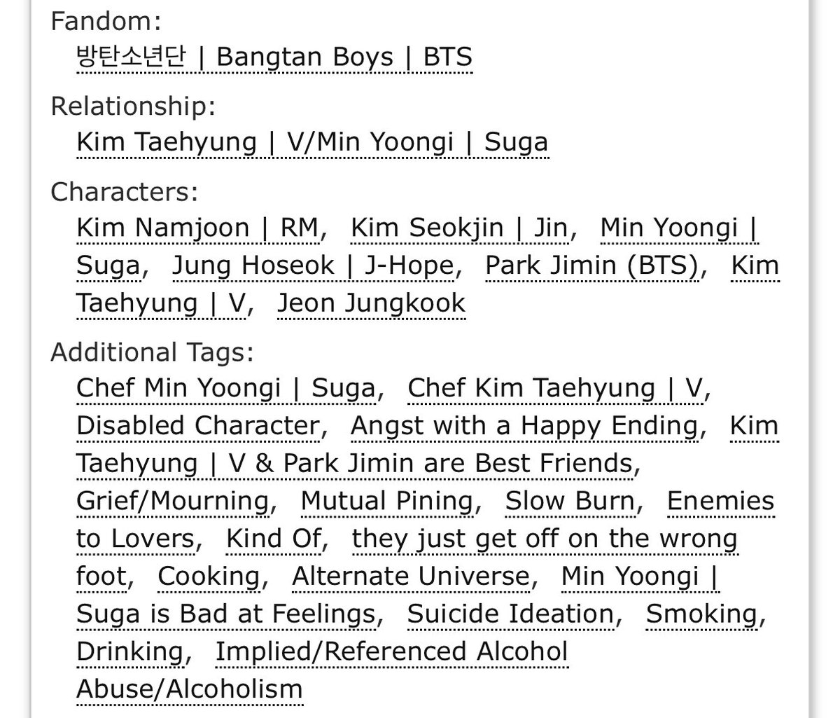 use the good wine 
taegi | chaptered | 62.6k

sometimes, it pays to be wrong.

🍷ao3.org/works/76573396