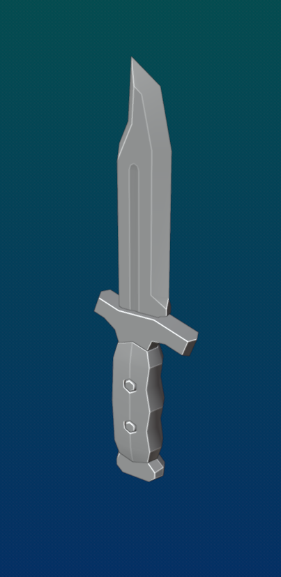 RobloxFantasyCR's tweet photo. Combat Knife. #robloxdev https://t.co/FPkEwQCKor