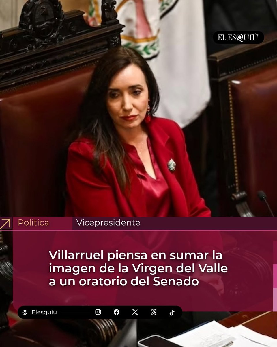 VVNoticiasX's tweet image. Victoria Villarruel 🇦🇷 declaró que su idea es sumar más imágenes al oratorio consagrado a Santa María Antonia de San José, o también conocida como Santa Mamá Antula, entre ellas, la de la Virgen del Valle.