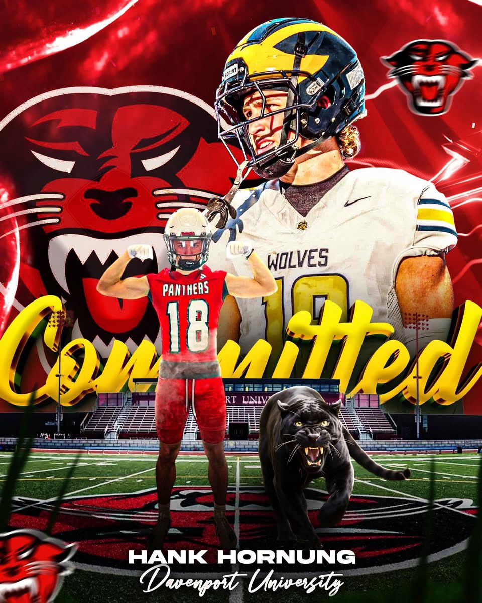 Hank Hornung 2026 WR/CB tweet media