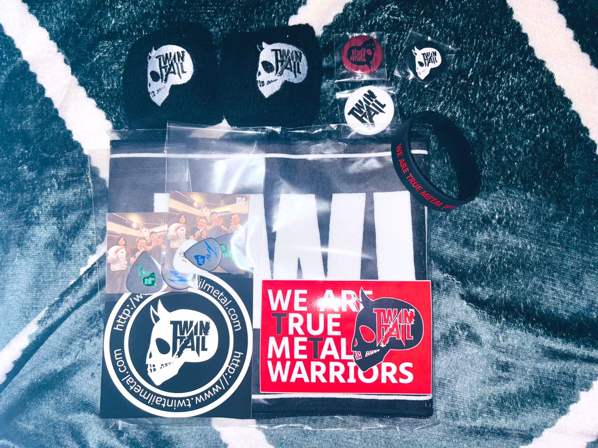 2025年12月28日に手に入れたグッズ類🎁 タオル、ラバーバンド