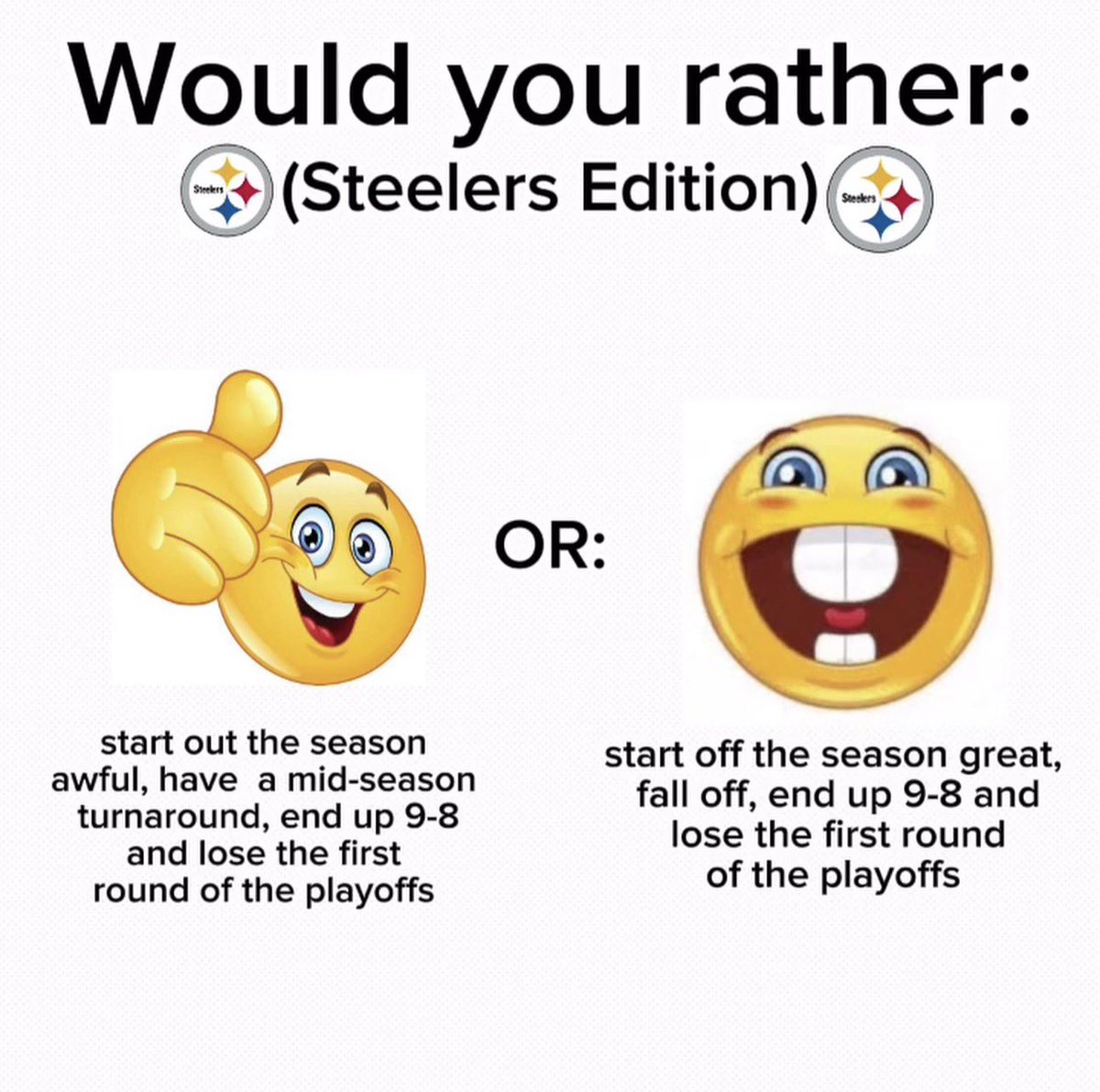 And we’re back to this!