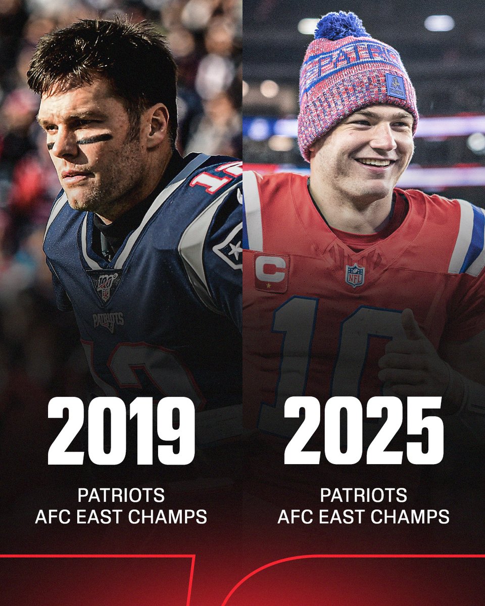 New England is back on top of the AFC East 👀 https://t.co/UYZUndsb4o
