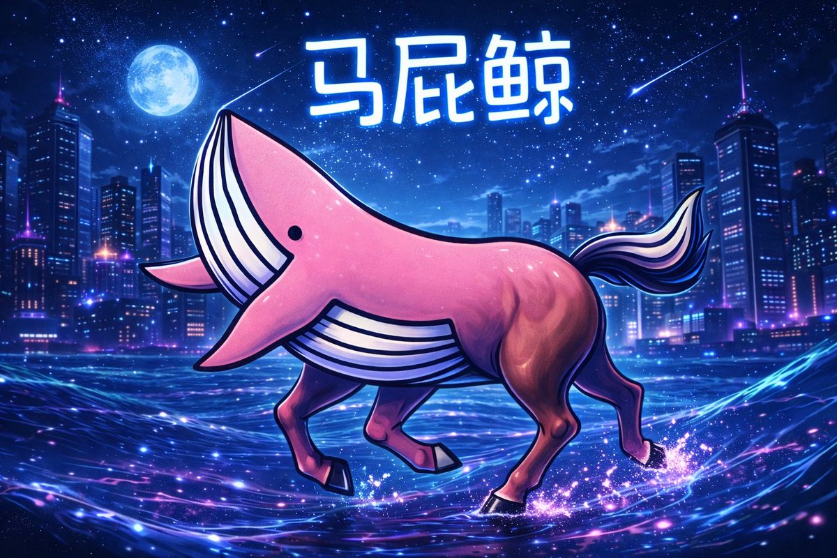 在BNB的深海里，马屁鲸出现了。

它不吵、不闹、不喊口号，
它只做一件事：活得够久，舔得够稳。

2026 是马年将至。
马＝速度
马＝力量
马＝趋势一旦启动，就不会回头。

鲸在前，马在后。
一个代表资金，一个代表叙事。
这不是巧合，这是周期。

在BNB的战壕里，
英雄会死，
噪音会散，
只有最会活、