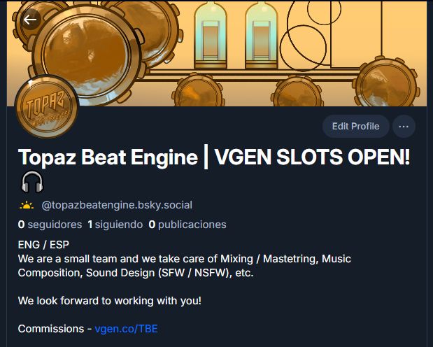 BeatTopazEngine's tweet image. ¡New 🦋 Profile!

We don't know what will happen in the future, but we prefer to start using both platforms. 

We'll be posting here and on this new profile, and we'll also have DMs enabled.

#VGen #commissionsopen #artwork