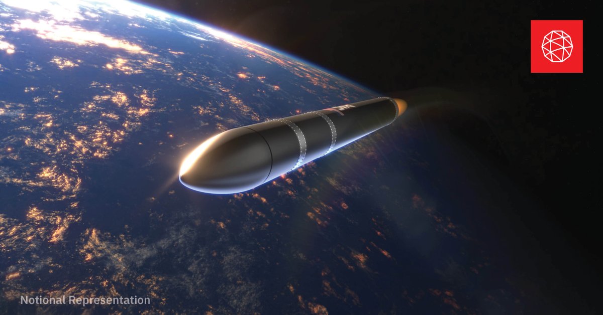 L3HarrisTech's tweet photo. Our solid rocket motors and specialty propulsion systems have powered our nation’s defense for decades. We're leveraging that proven expertise to power the Missile Defense Agency's Next Generation Interceptor as part of the Lockheed Martin team. More: https://t.co/sH5r40vRBf https://t.co/1XemAT2E4D
