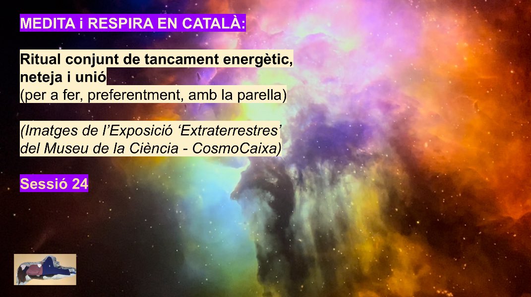 MeditaiRespira's tweet photo. En aquest vídeo us presentem un #ritual de #tancament i #protecció preferentment pensat per a fer amb la teva #parella, tot i que es pot adaptar també a títol individual per tancar un #conflicte o situació que t’ha fet patir. 🙏🤗
https://t.co/gg7Kw6QXVf https://t.co/Uuh5Hb9FBQ