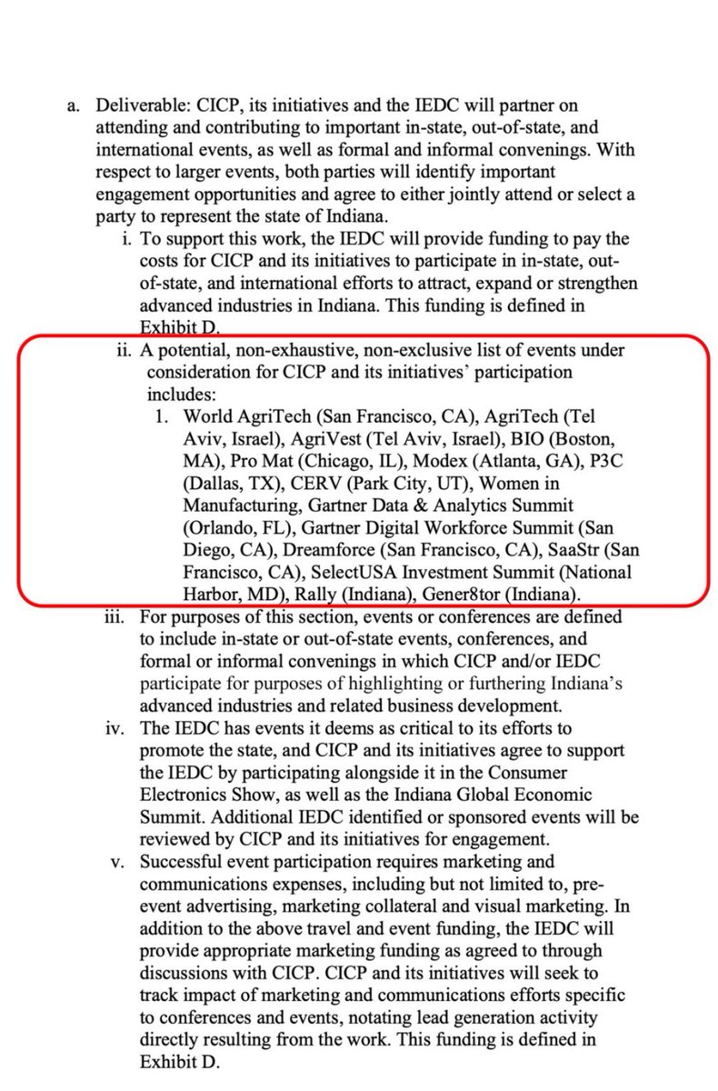 KColbertReport's tweet image. HOOSIER TAXPAYER FUNDED “TRAVEL AGENCY”

IEDC!!!!!!

The “unelected bureaucrats” at The Indiana Economic Development Corporation entered into a no-bid contract to coordinate the worldwide travel extravaganza venues.  

The IEDC enters into an agreement with the Central Indiana…