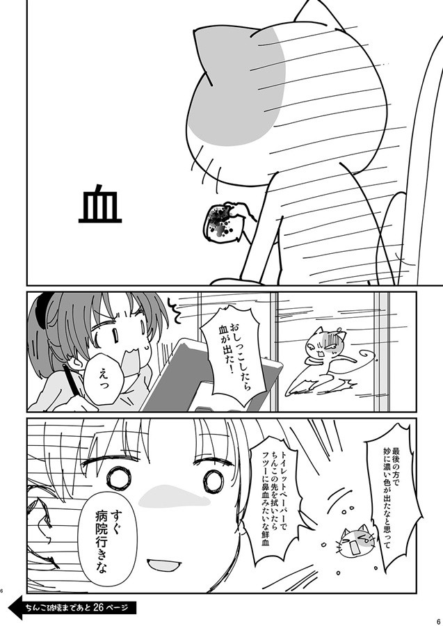 24㎜の結石を手術で取り出した時のレポ漫画も持っていきます 