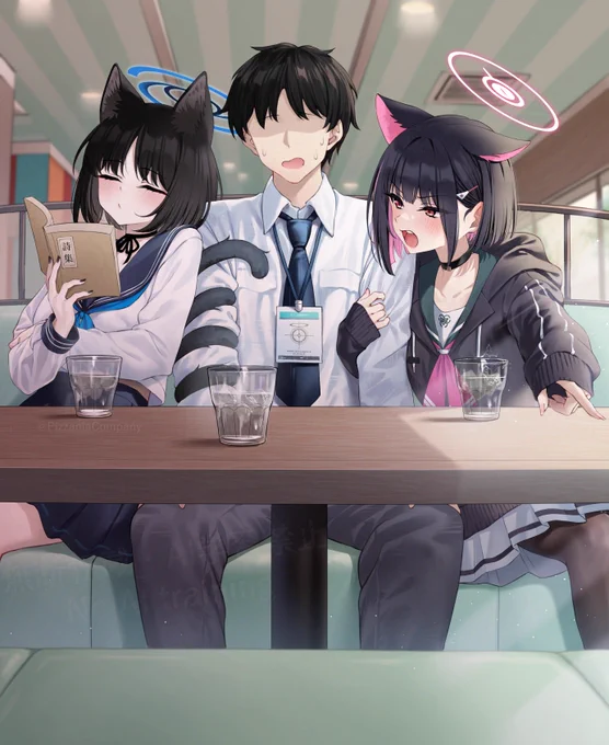 どうして2人ともこっち側にいるの…?