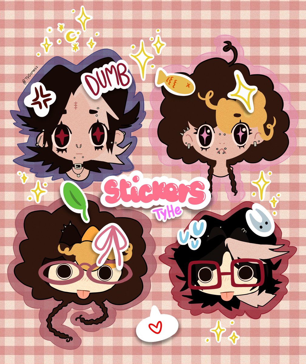 TyGomesz's tweet photo. Stickers meu e da minha namorada <3
Ilustração x Mockup Design https://t.co/Zdn79lBubQ