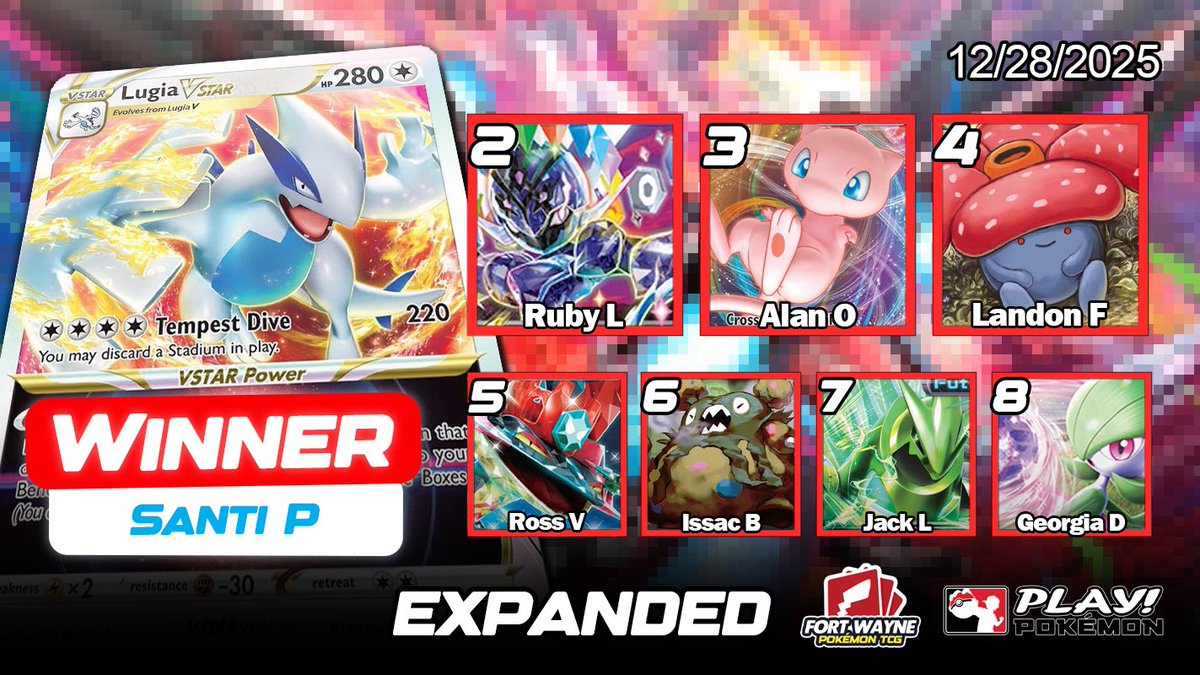 Fort Wayne Pokémon TCG tweet media