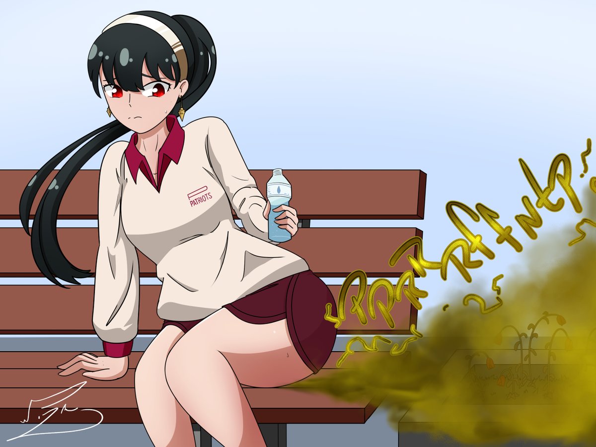 KemonoWizard's tweet image. Yor’s deadly farts?

Yor’s farts can kill plants
Maybe they could be an alternative weapon for her job?

Yes… I’m still really excited about drawing Yor, it’s lasting quite a while… hehehe

#Fart #Fartfetish #Fartart