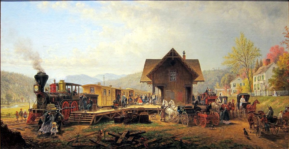 PinarKanat's tweet image. Edward Lamson Henry 1841-1919 USA