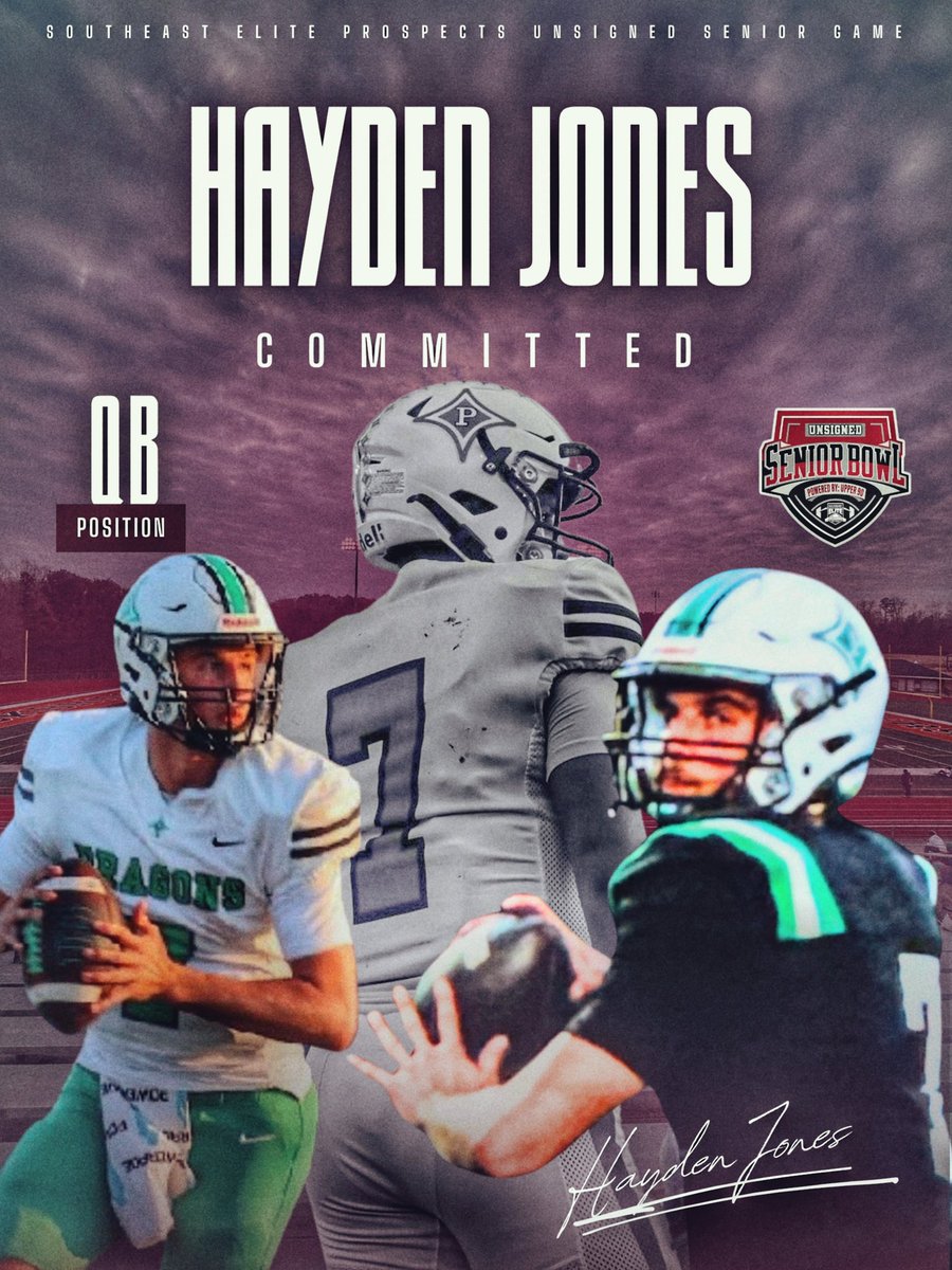 SoutheastElite_'s tweet image. 🚨 More Unsigned Senior Commitments!

• DT – Kendall Roseberry
• MLB – Joshua Driskell
• QB – Hayden Jones
• QB – Javen Middlebrooks

These seniors are locked in and ready to showcase their talent February 1st! 🏈🔥
#SEUnsignedSeniorBowl #SoutheastElite #UnsignedSeniors