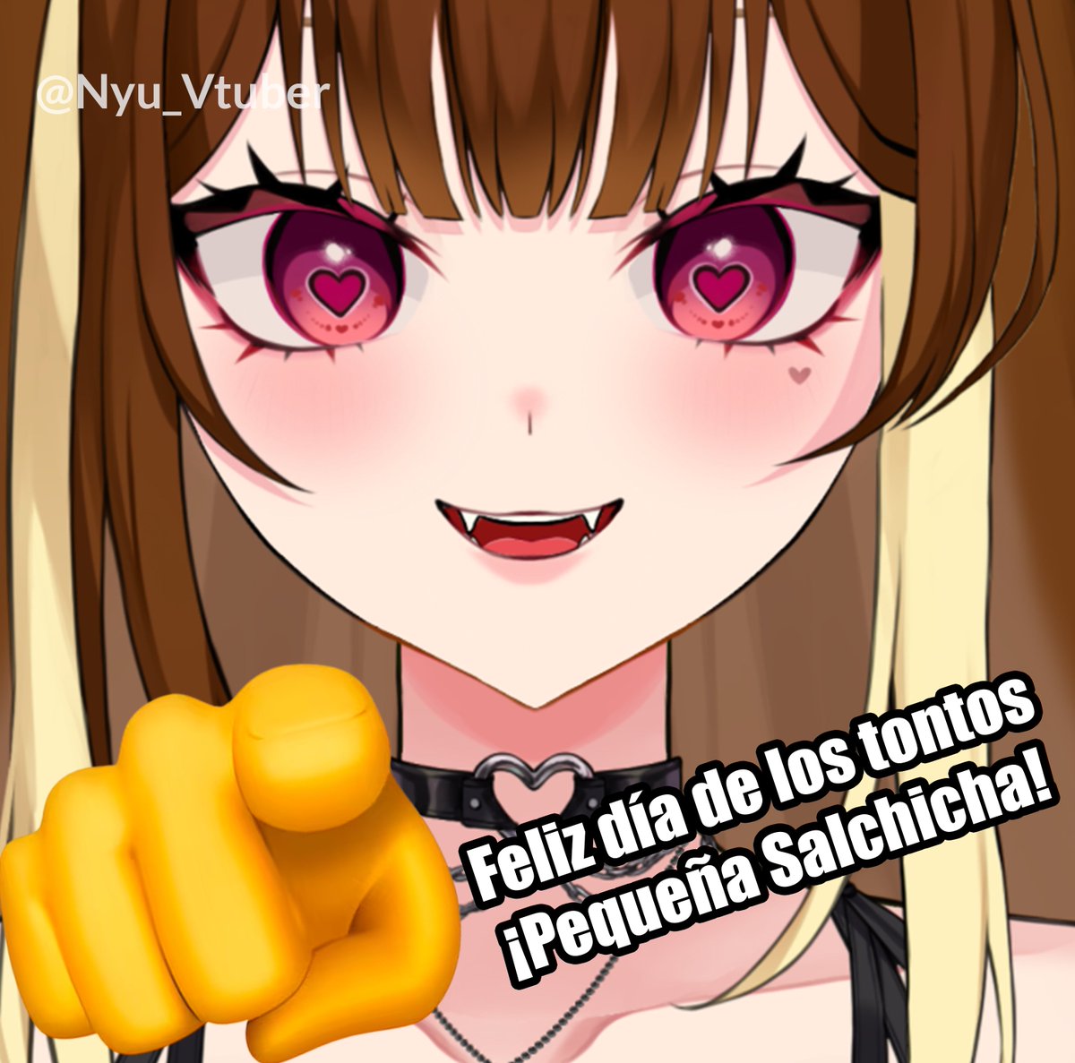 He caído como 3 veces hoy en esa broma 🥹 jsjs
#DiadelosInocentes #Nyu_vtuber #Nyumeme