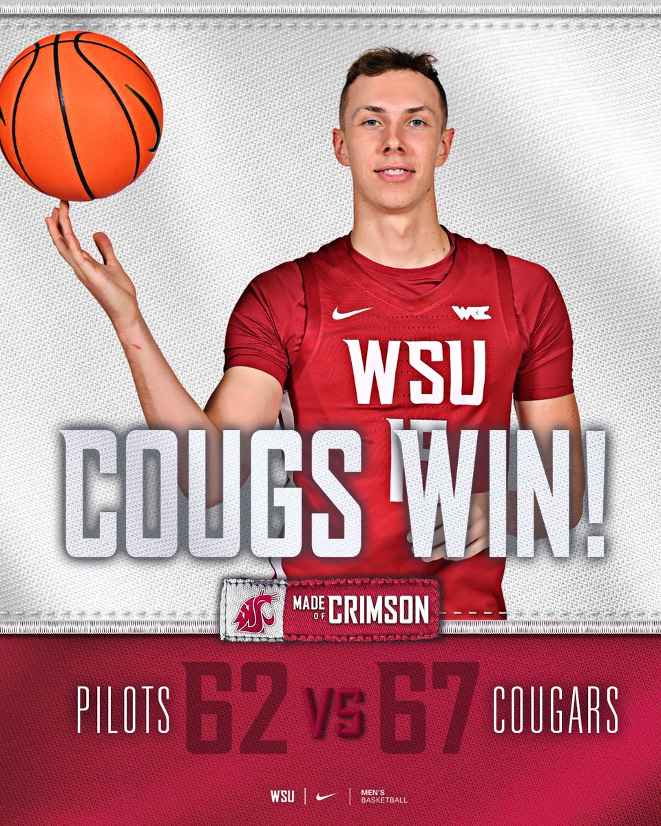 Washington State Men's Basketball tweet media