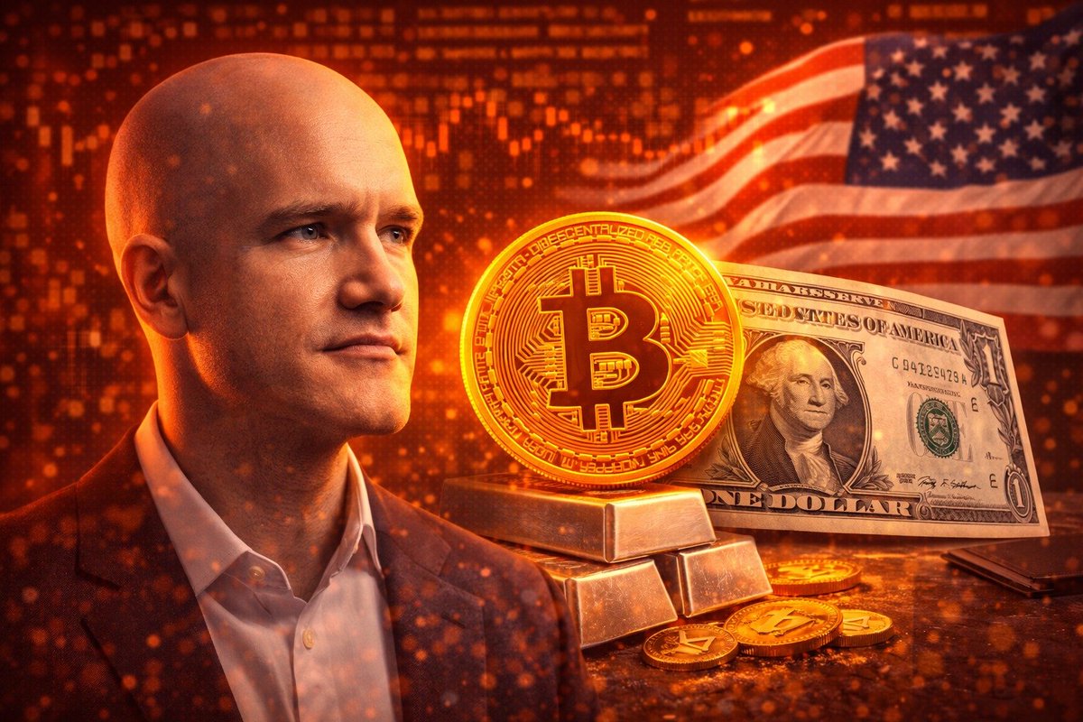COINBASE CEO SAYS BITCOIN IS GOOD FOR THE U.S. DOLLAR Coinbase CEO Brian  Armstrong said Bitcoin is good for the U.S. dollar, arguing that it serves  as a check and balance against