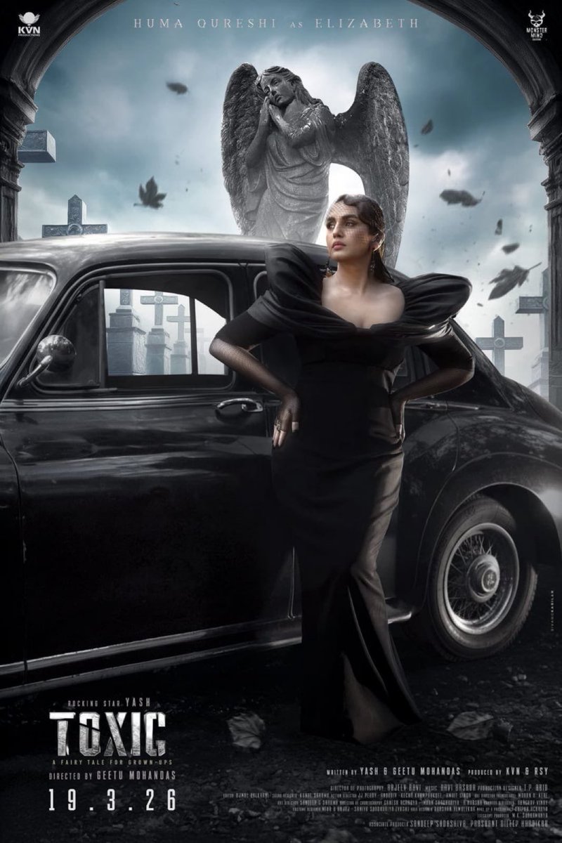 Introducing Huma Qureshi <a href="/humasqureshi/">Huma Qureshi</a> as ELIZABETH in - A Toxic Fairy Tale For Grown-Ups 

#TOXIC #TOXIConMarch19th #TOXICTheMovie