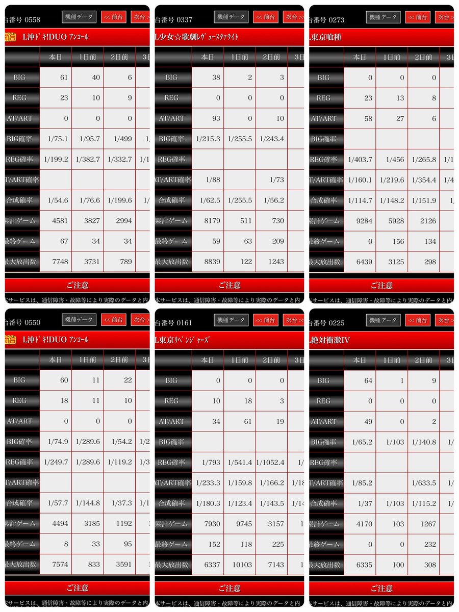🟥並び、単品ピックアップ