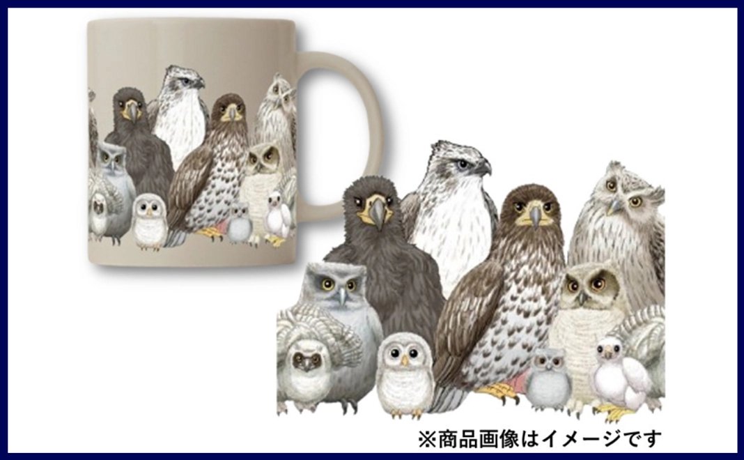 みなさん、大変お待たせしました！前回のクラファンで大変ご好評をいただきました「猛禽ぎゅうぎゅうマグ」のヒナバージョン、『猛禽ピヨぎゅうぎゅうマグ』の登場です！

■猛禽ピヨぎゅうぎゅうマグ