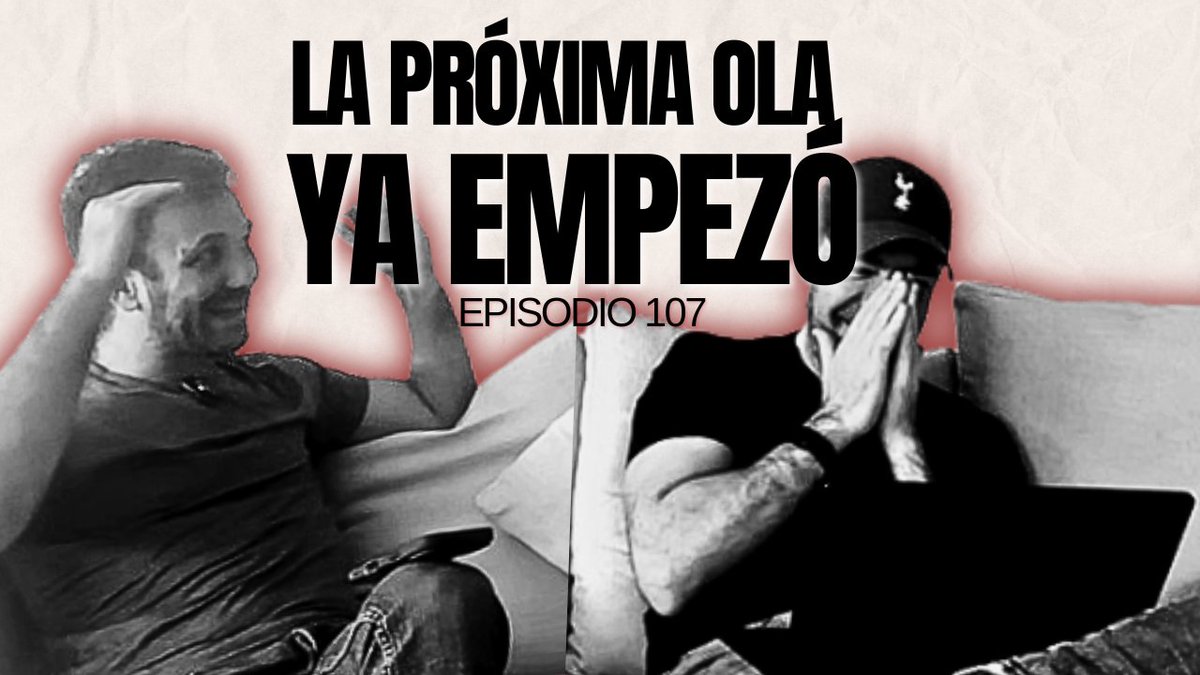 ÚLTIMO EPISODIO DEL AÑO
🔜 Este lunes disponible en tu plataforma de podcast preferida
En youtu.be/scLV2DPvO9M o linktr.ee/indievsunicorn…
Con <a href="/llopatin/">Lucas Lopatin</a> y @Cristobaperdomo