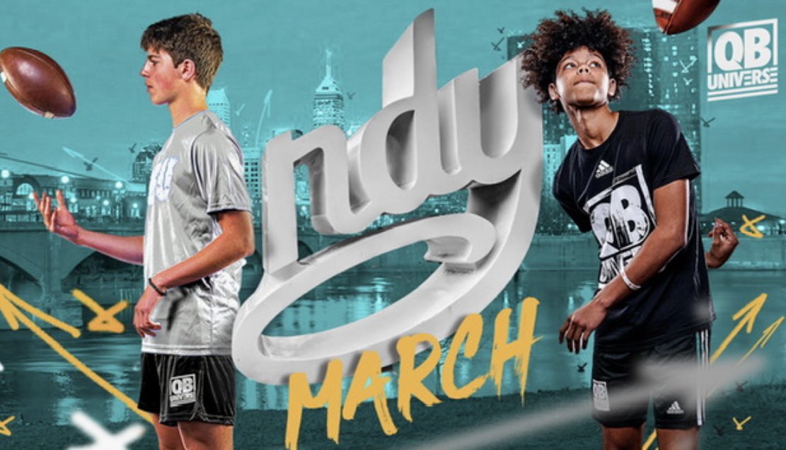 QBUniverseQBU's tweet image. New location for 2026 🚨 
We will make our debut in Indianapolis March of 2026 🖖