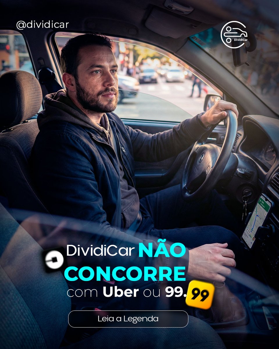 DIVIDICAR's tweet photo. A DividiCar não concorre com Uber ou 99.

Eles criam corridas.
A DividiCar conecta pessoas que já vão pro mesmo caminho.

Um vende conveniência.
O outro resolve custo, estresse e assentos vazios.
🚗 Camadas diferentes da mobilidade.

#uber #praia #anonovo #primeirodia #começou https://t.co/d3PLoDeWBI