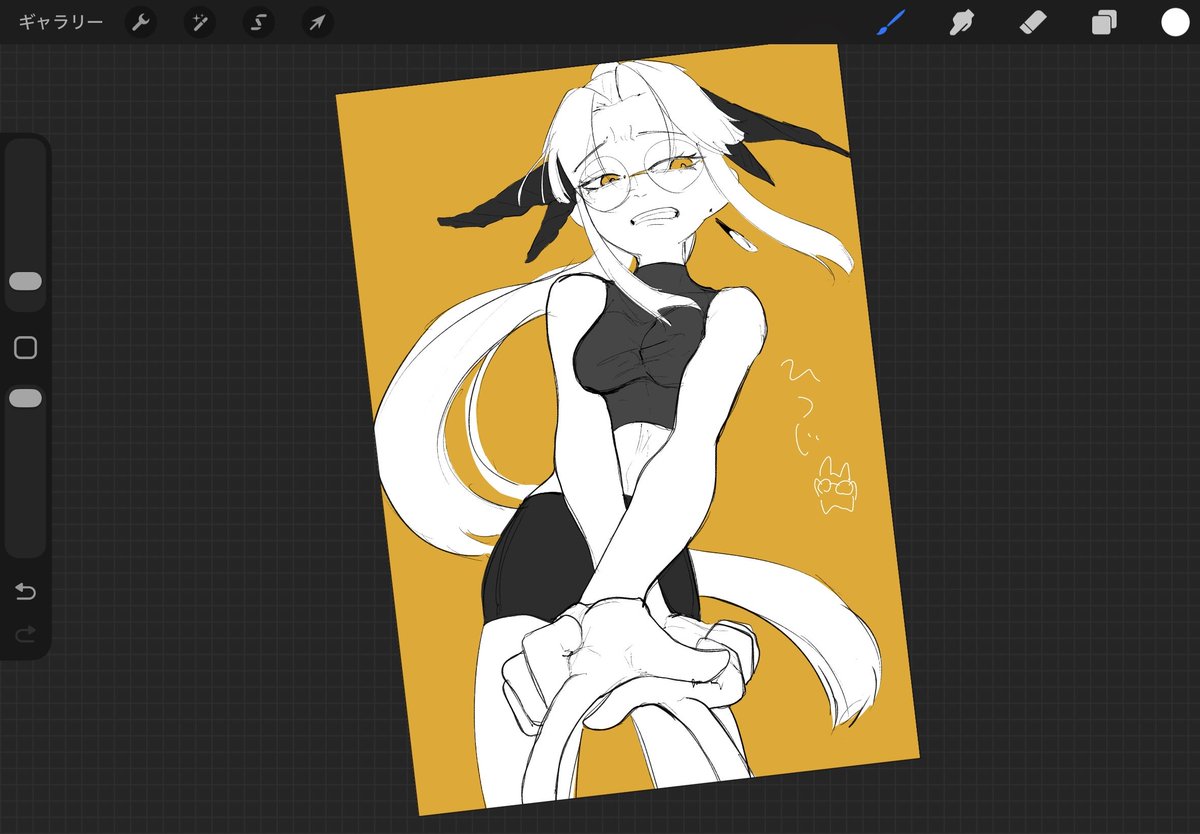 ひつらく 落書きつのちゃん