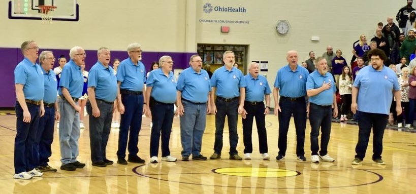 FunCenterChords's tweet image. Last night’s National Anthem crew at Lexington HS 🇺🇸