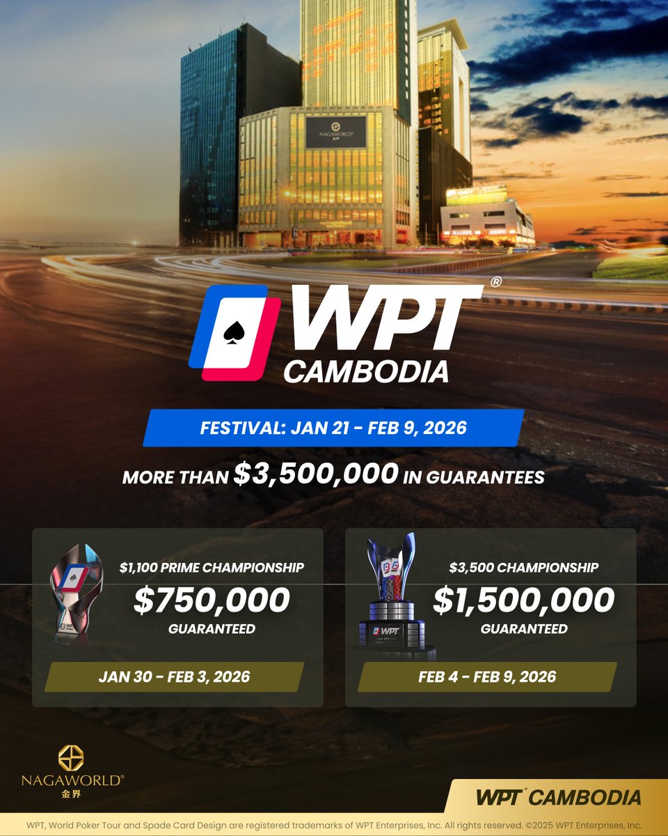 World Poker Tour tweet media
