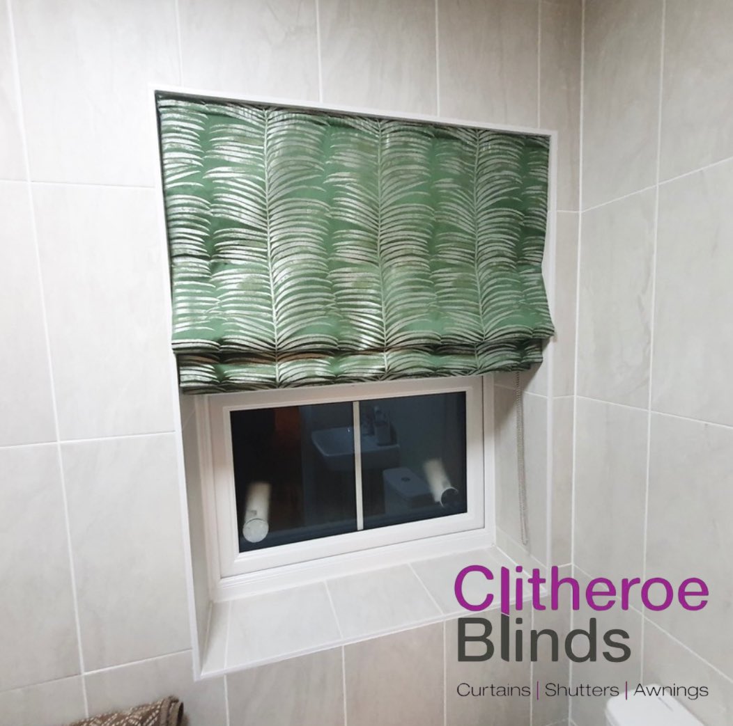 Roman Blinds come in a wide variety of fabrics, from plain colours to colourful patterns !! ✨🏡 #romanblinds #clitheroeblinds #homeimprovements  #clitheroe #lancashire