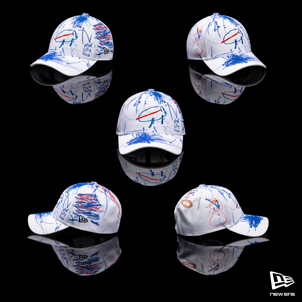 JoshAllenQB @PatriciaAllenFd Nico's one-of-a-kind cap, worn and JoshAllenQB @PatriciaAllenFd Nico's one-of-a-kind cap, worn and