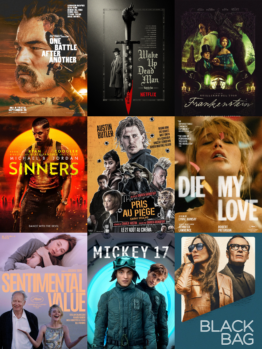 I've watched all these great movies this year. It was a really good year  for cinema., image size:900x1200